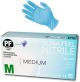 Gloves Powder Free Nitrile Blue Medium Ultra Feel 468493 (Box of 1000)